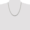 Sterling Silver Diamond-Cut Rope Chain — 5.75 mm