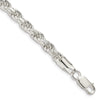 Sterling Silver Diamond-Cut Rope Chain — 5.75 mm