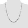 Sterling Silver Diamond-Cut Rope Chain — 5.75 mm