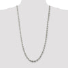 Sterling Silver Diamond-Cut Rope Chain — 6.5 mm