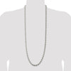 Sterling Silver Diamond-Cut Rope Chain — 6.5 mm