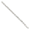 Sterling Silver Diamond-Cut Rope Chain — 6.5 mm