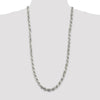 Sterling Silver Diamond-Cut Rope Chain — 7.8 mm