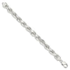 Sterling Silver Diamond-Cut Rope Chain — 9 mm