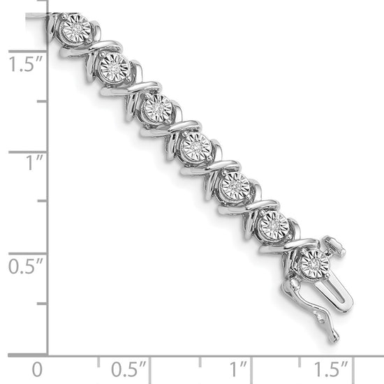 Diamond 'X' Bracelets