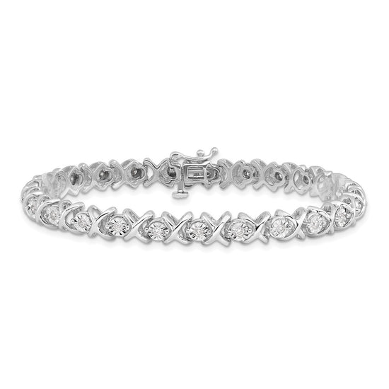 Diamond 'X' Bracelets
