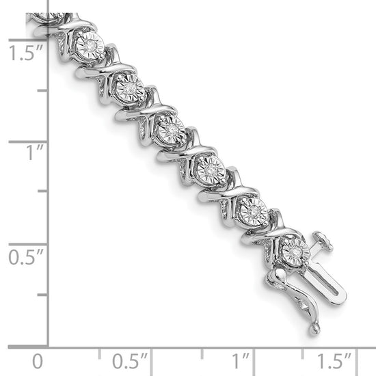 Diamond 'X' Bracelets