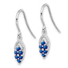 Gemstone & Diamond Shepherd Hook Earrings