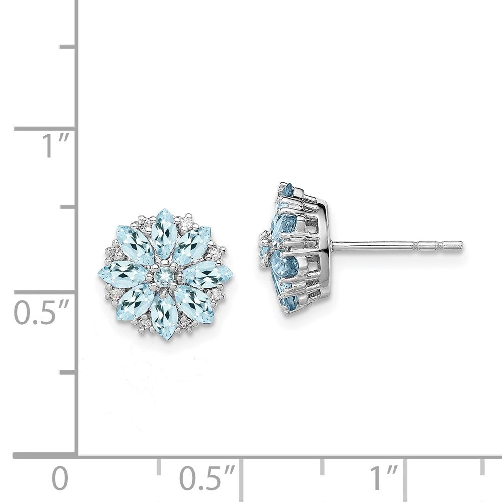 Gemstone & Diamond Earrings