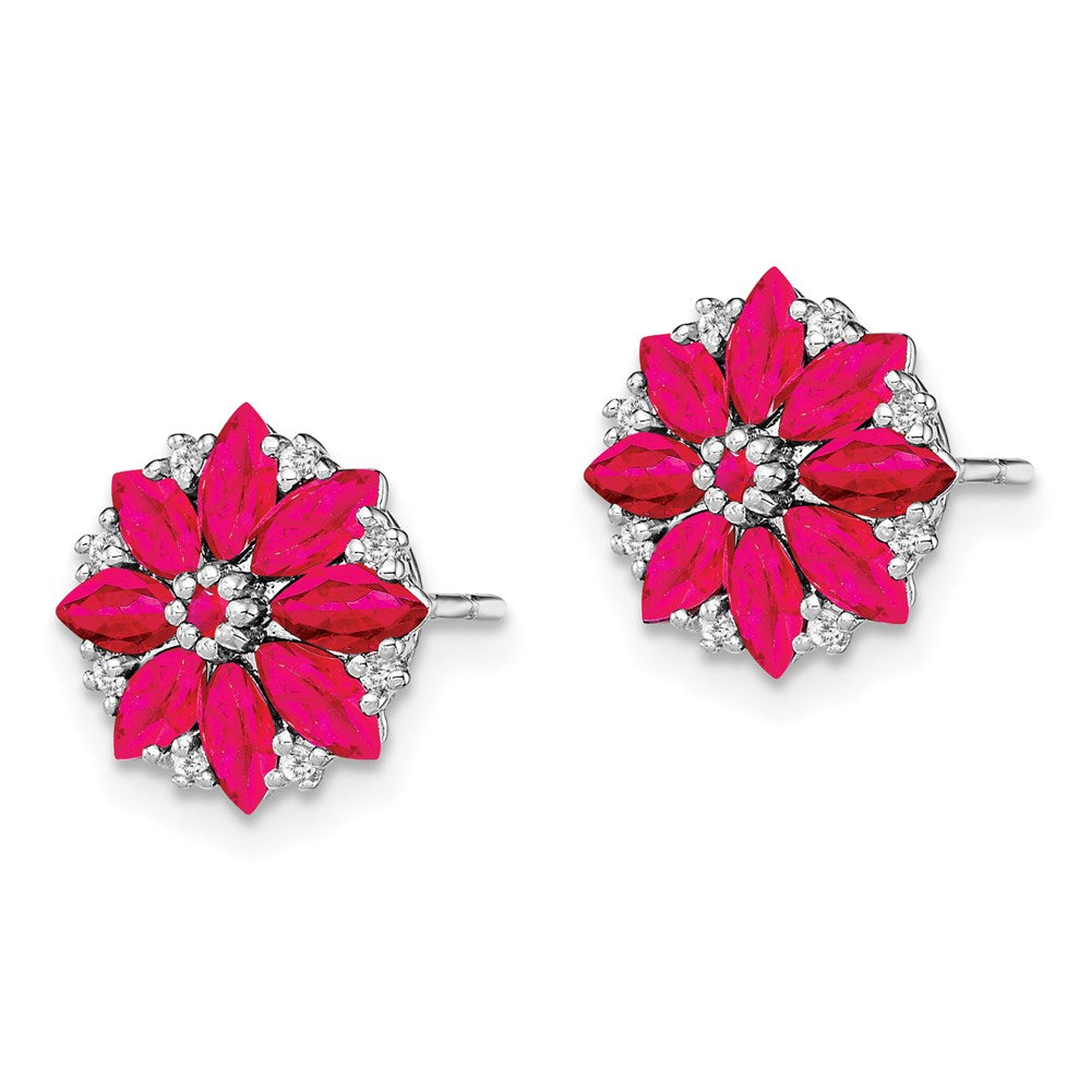 Gemstone & Diamond Earrings