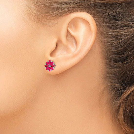Gemstone & Diamond Earrings