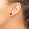 Gemstone & Diamond Earrings
