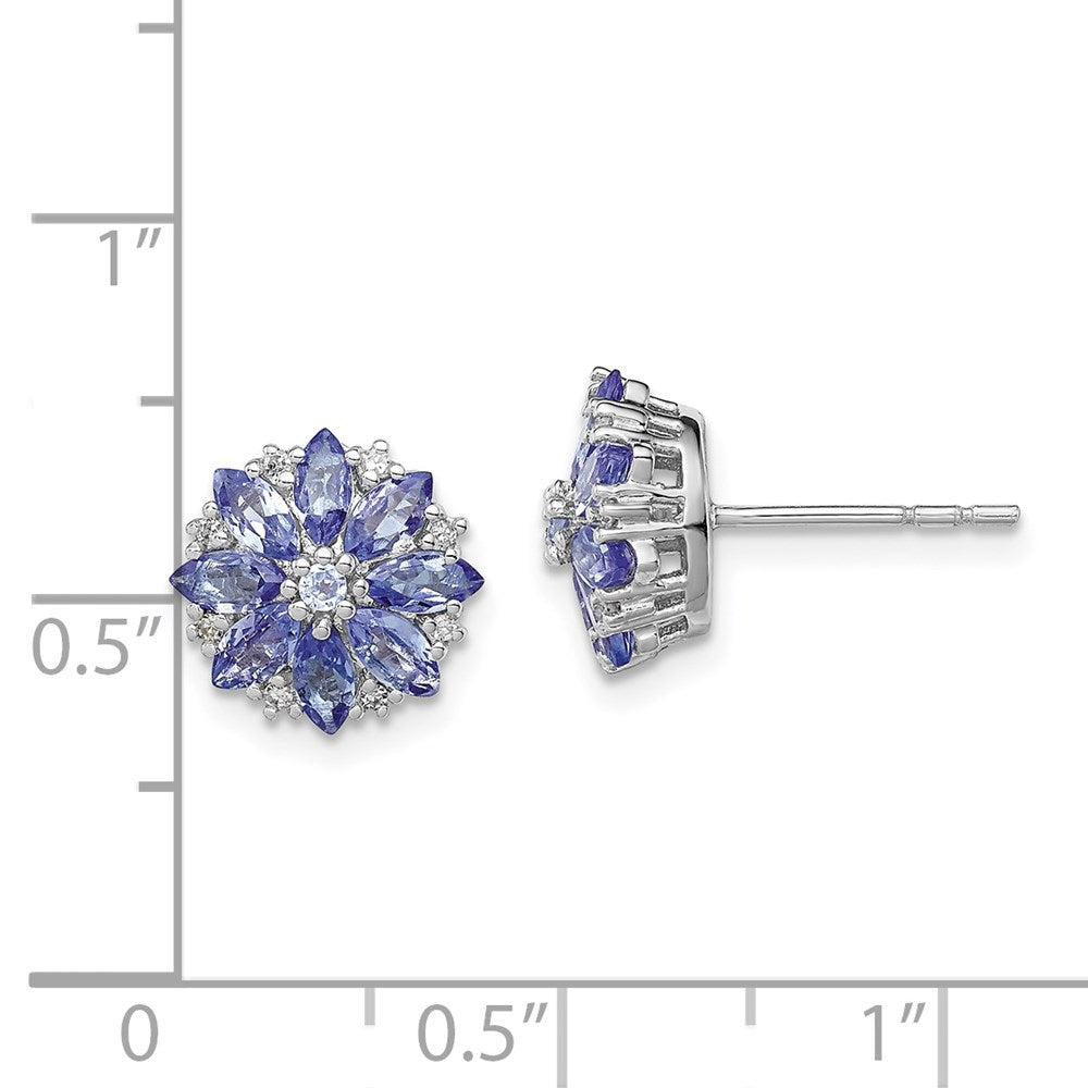 Gemstone & Diamond Earrings