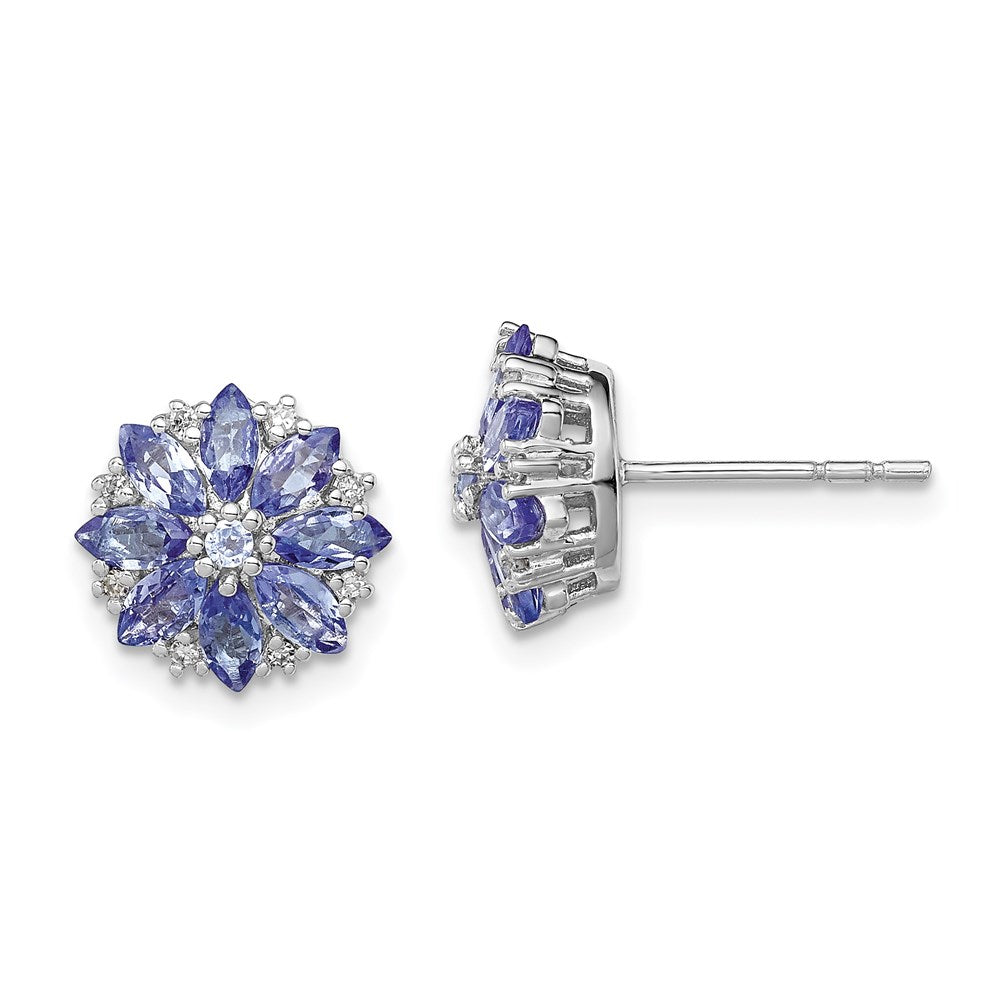 Gemstone & Diamond Earrings