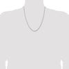 Sterling Silver 2.6mm Round Box Chain