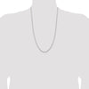 Sterling Silver 2.6mm Round Box Chain