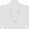 Sterling Silver 2.6mm Round Box Chain