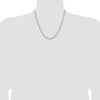 Sterling Silver Rounded Byzantine Chain