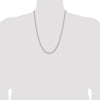 Sterling Silver Rounded Byzantine Chain