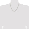 Sterling Silver Rounded Byzantine Chain