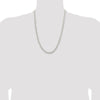 Sterling Silver Rounded Byzantine Chain