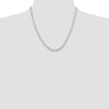 Sterling Silver Polished 4mm Round Box Chain