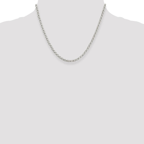Sterling Silver Square Spiga Chain