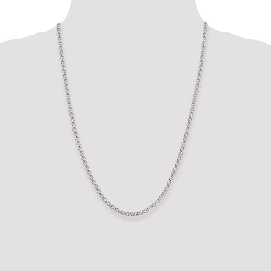 Sterling Silver Square Spiga Chain