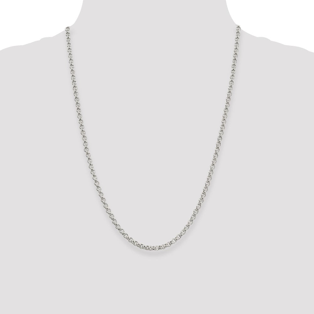 Sterling Silver Square Spiga Chain
