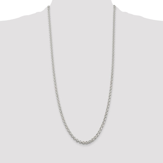 Sterling Silver 4.6mm Rolo Chain