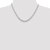 Sterling Silver 6.1mm Cable Chain