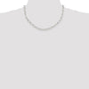 Sterling Silver Fancy Patterned Rolo Chain