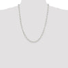 Sterling Silver Fancy Patterned Rolo Chain