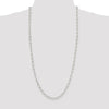 Sterling Silver Fancy Patterned Rolo Chain