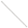 Sterling Silver Fancy Patterned Rolo Chain