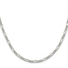 Sterling Silver 3.5mm Figaro Chain