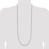 Sterling Silver 3.5mm Figaro Chain