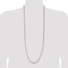 Sterling Silver 4.5mm Figaro Chain