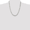Sterling Silver 6.75mm Figaro Chain