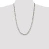 Sterling Silver 6.75mm Figaro Chain
