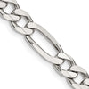 Sterling Silver 6.75mm Figaro Chain