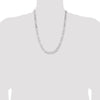 Sterling Silver 7.5mm Figaro Chain