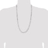 Sterling Silver 7.5mm Figaro Chain