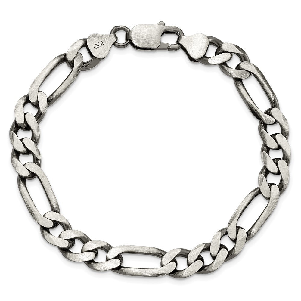 Sterling Silver Figaro Chain — 7.75 mm