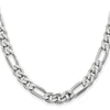 Sterling Silver Figaro Chain — 7.75 mm