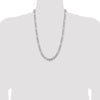 Sterling Silver Figaro Chain — 7.75 mm