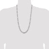 Sterling Silver Figaro Chain — 7.75 mm