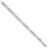 Sterling Silver Figaro Chain — 7.75 mm