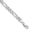Sterling Silver Figaro Chain — 7.75 mm