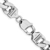 Sterling Silver Figaro Chain — 10.75 mm